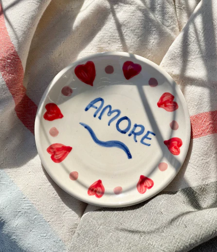 Assiette I Grand modèle I Amore