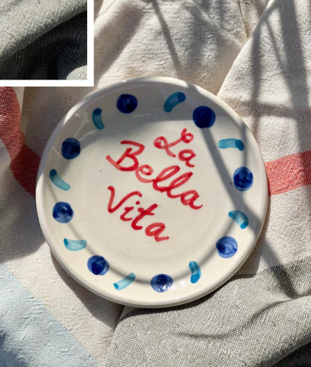 Assiette I Petit modèle I Bella vita