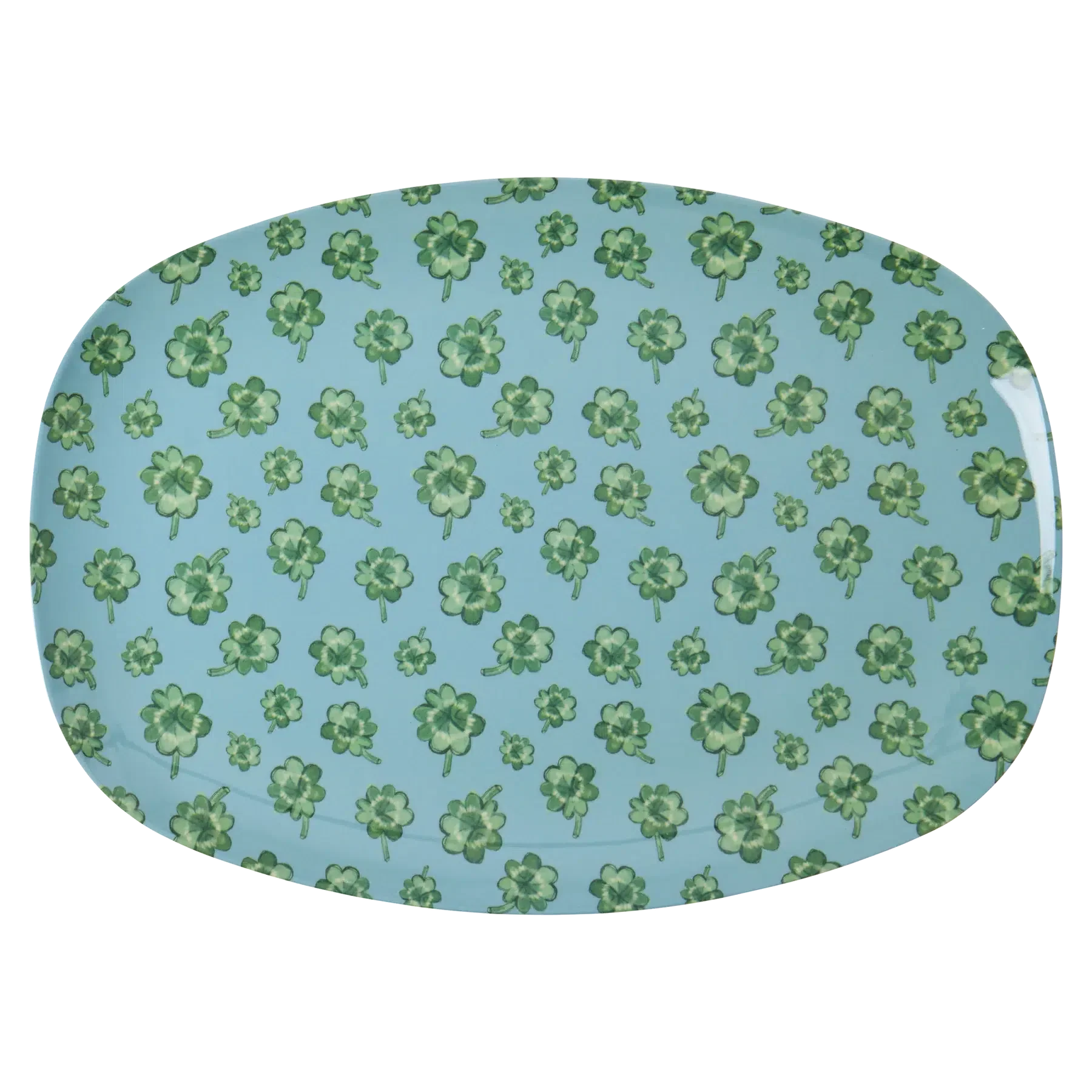 Assiette rectangulaire Mélamine I Good Luck - Image 2