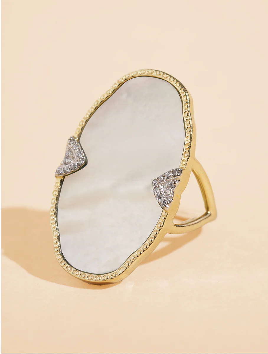 Bague Belize I Nacre