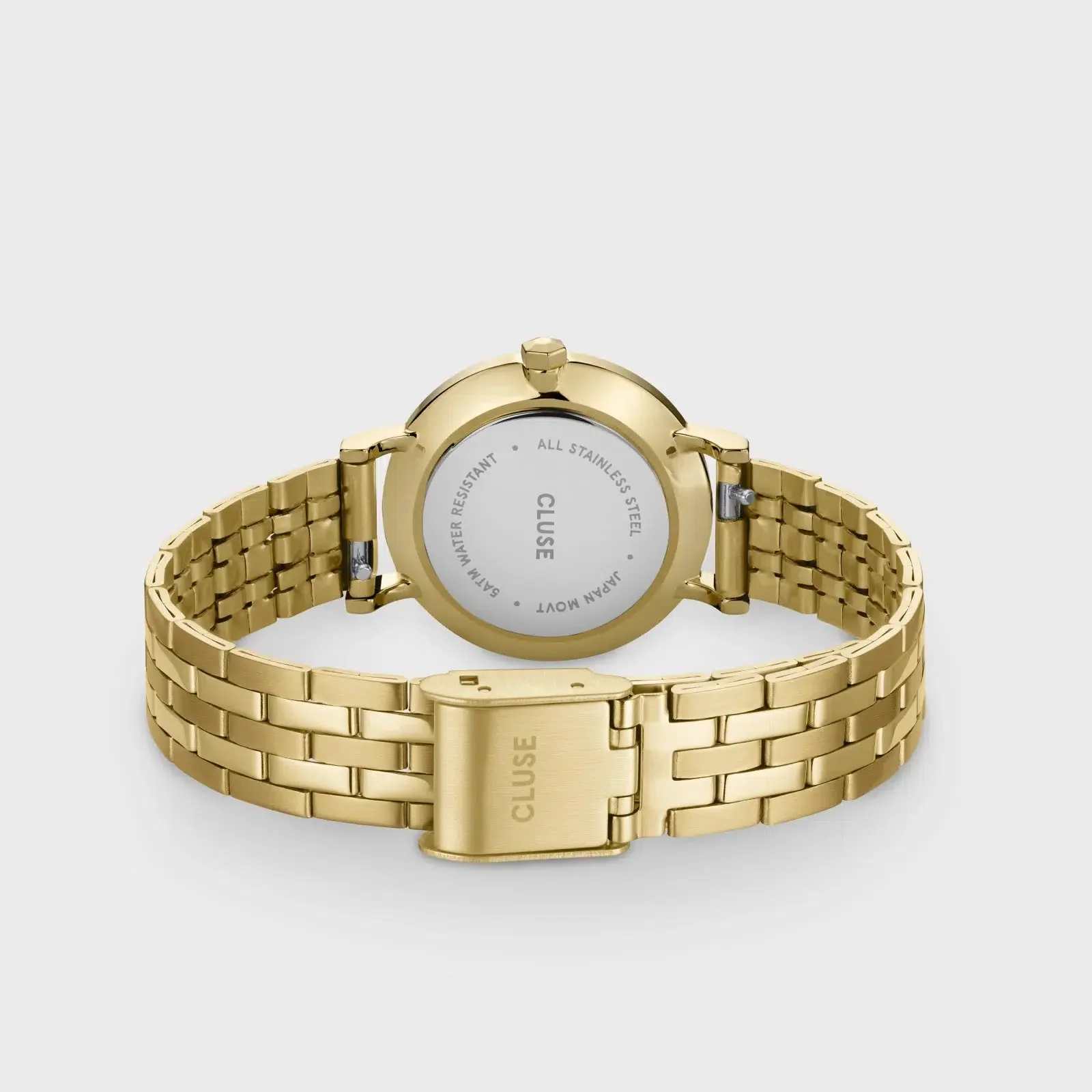 Boho Chic Petite Steel Watch, Gold, Gold Colour - Image 4