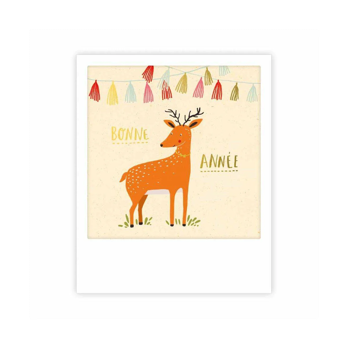 bonne  année cerf