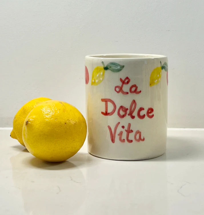 Bougie céramique I Dolce vita