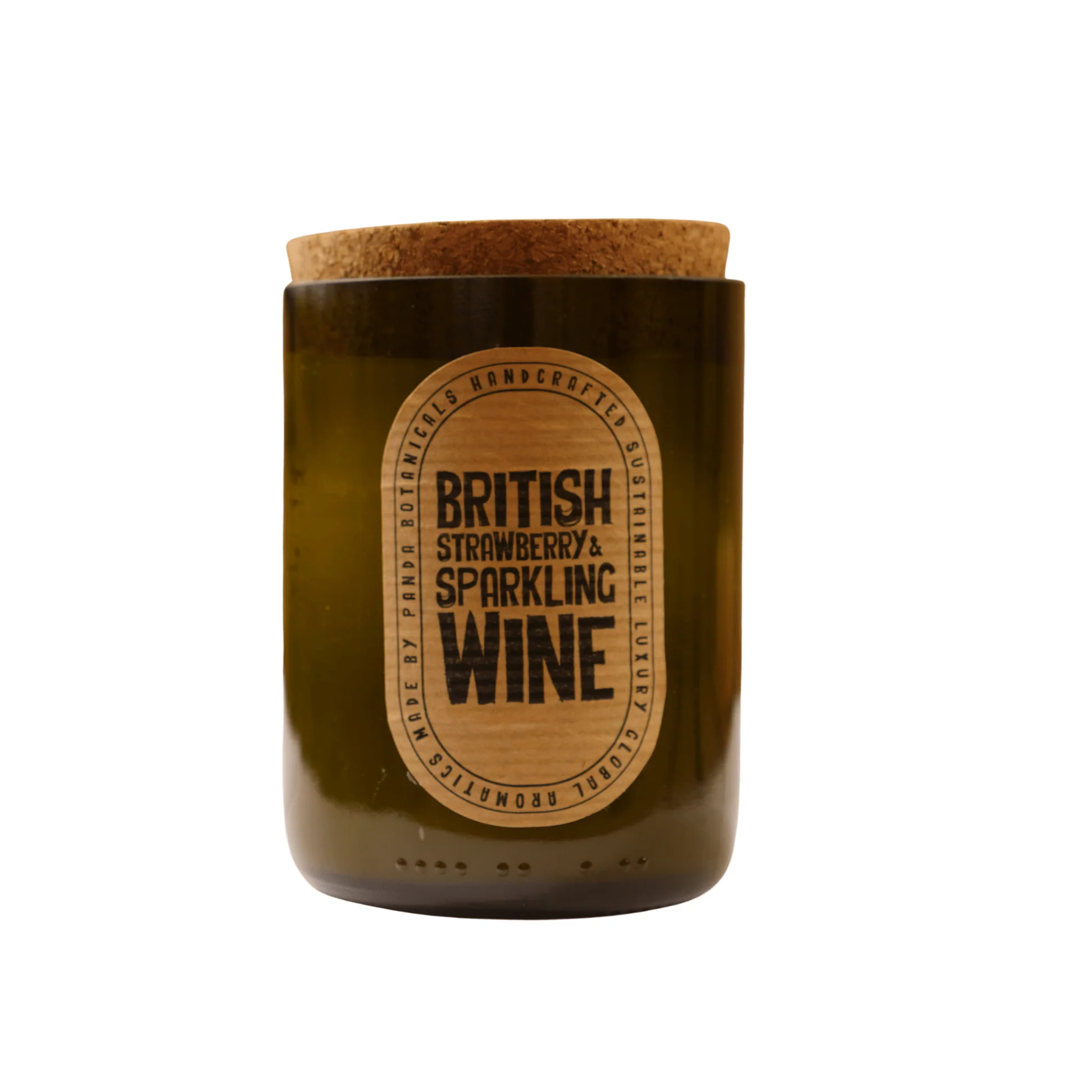 BOUGIE - FRAISE BRITANNIQUE ET VIN MOUSSEUX