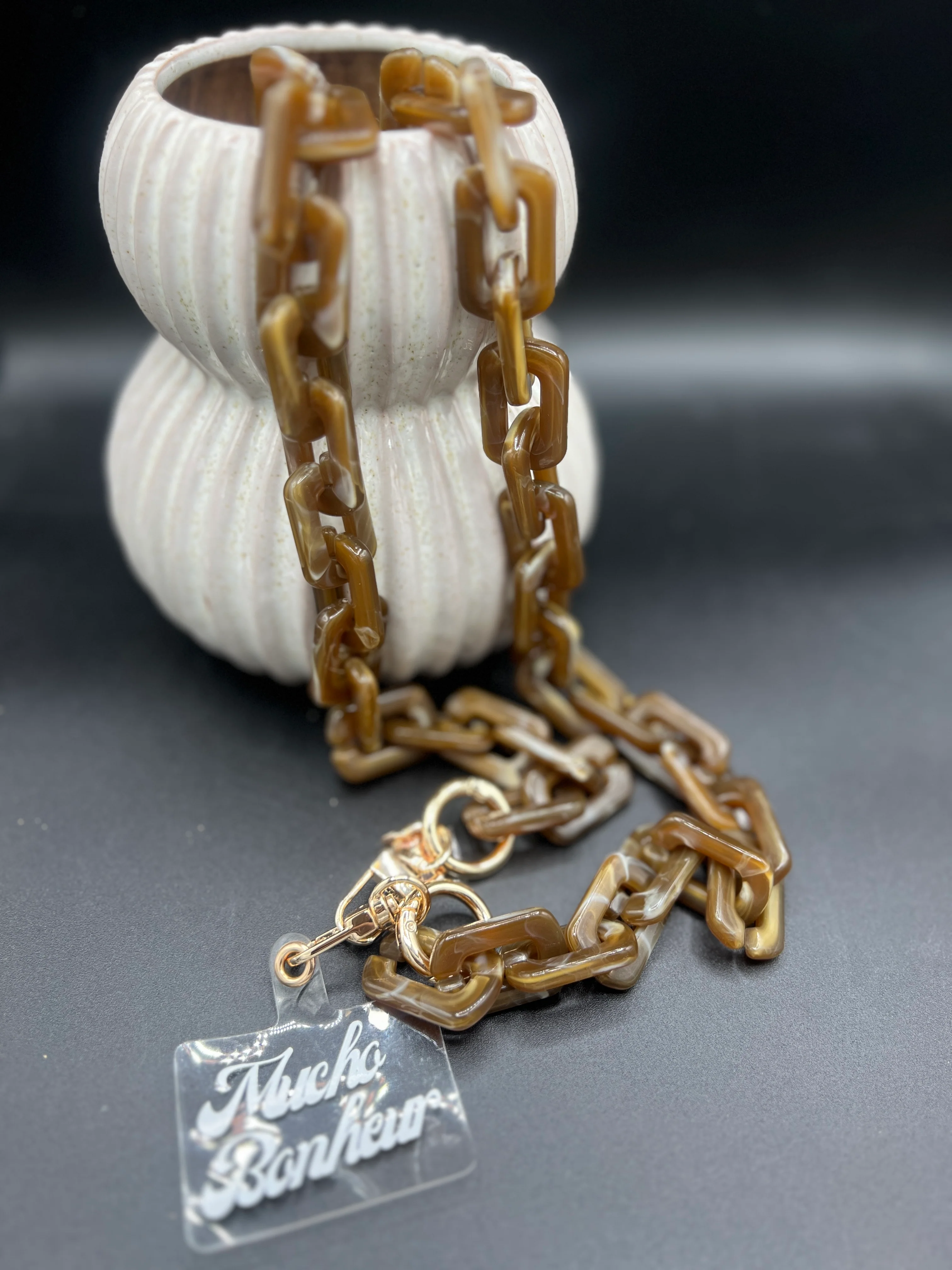 Chaine de téléphone I Isis beige