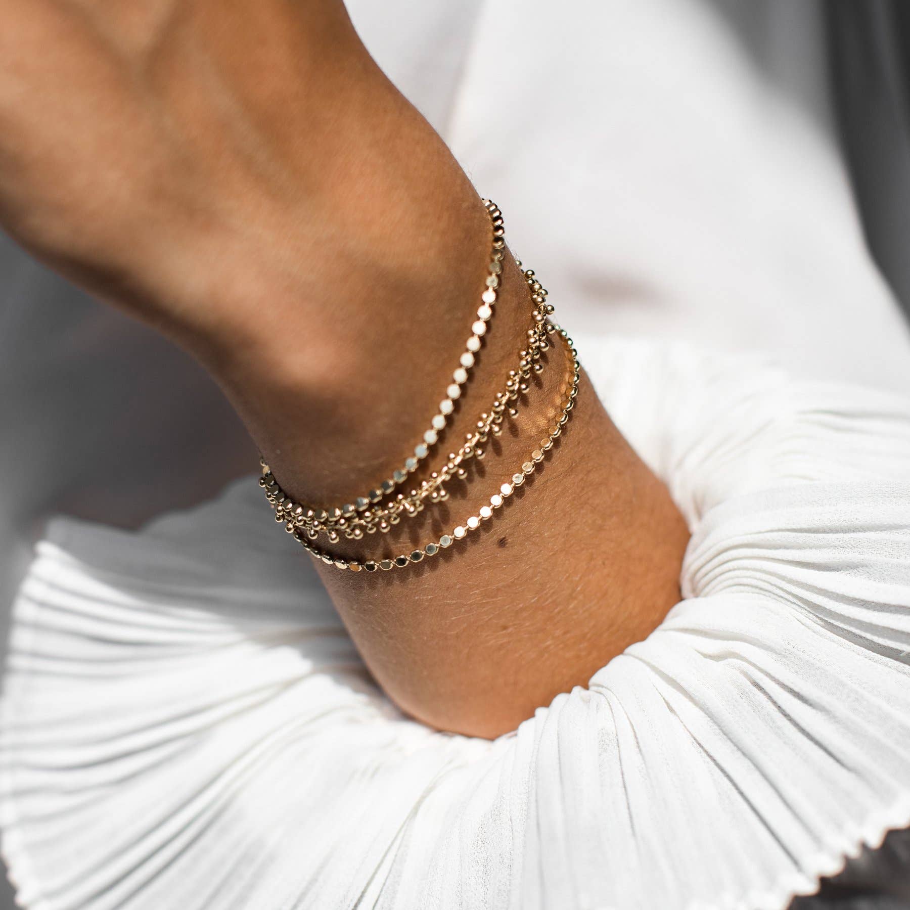 Bracelet Achille | Bijoux en or, cadeau imperméable - Image 3