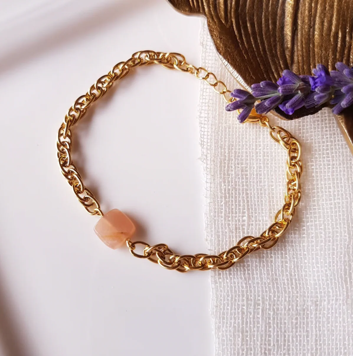 Bracelet Beatrice pierre de soleil