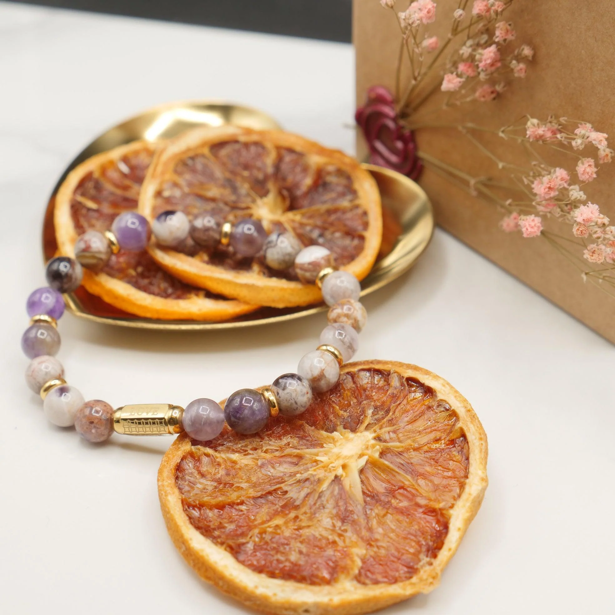 Bracelet en Pierre - Améthyste