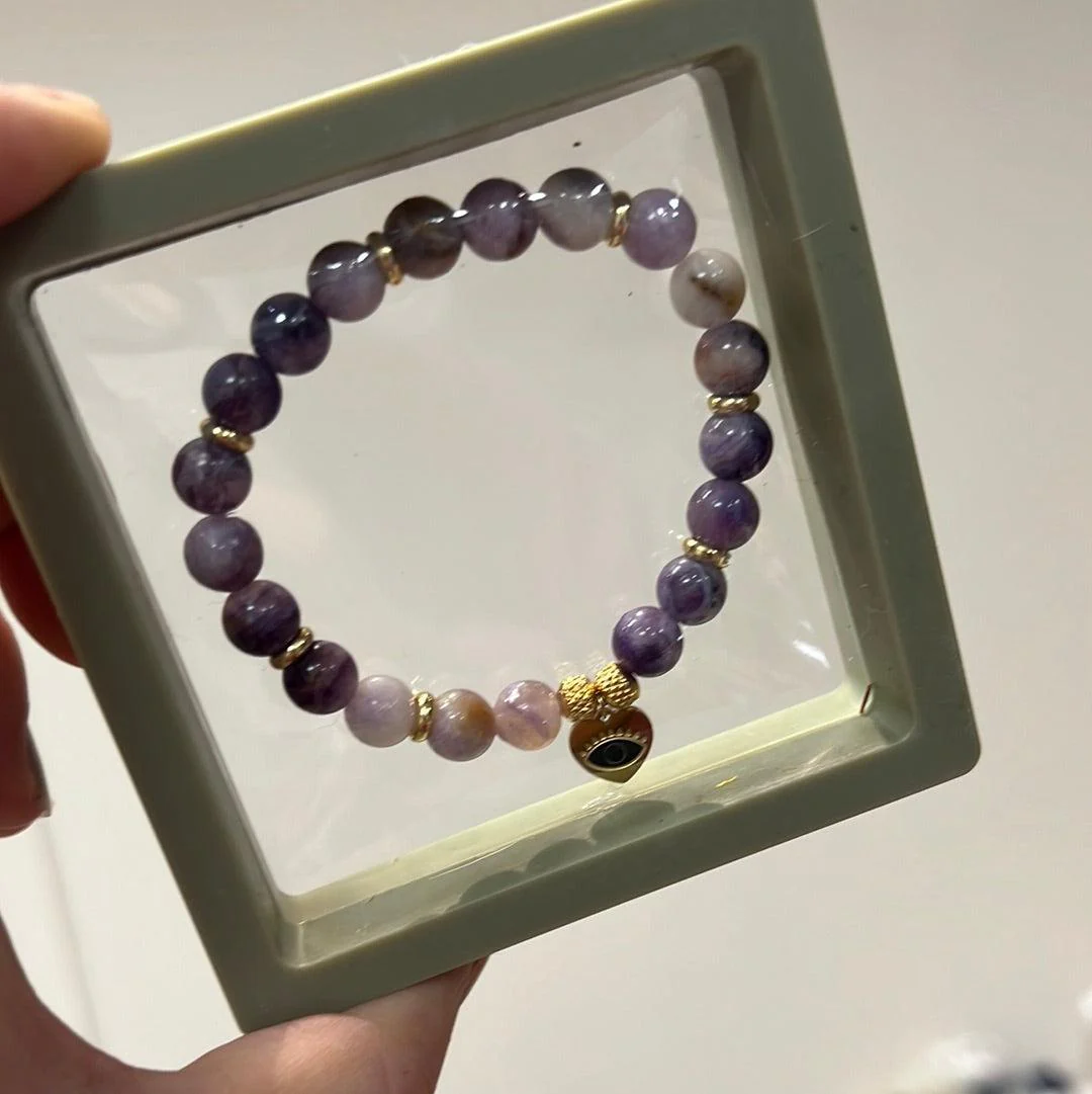Bracelet en Pierre - Améthyste