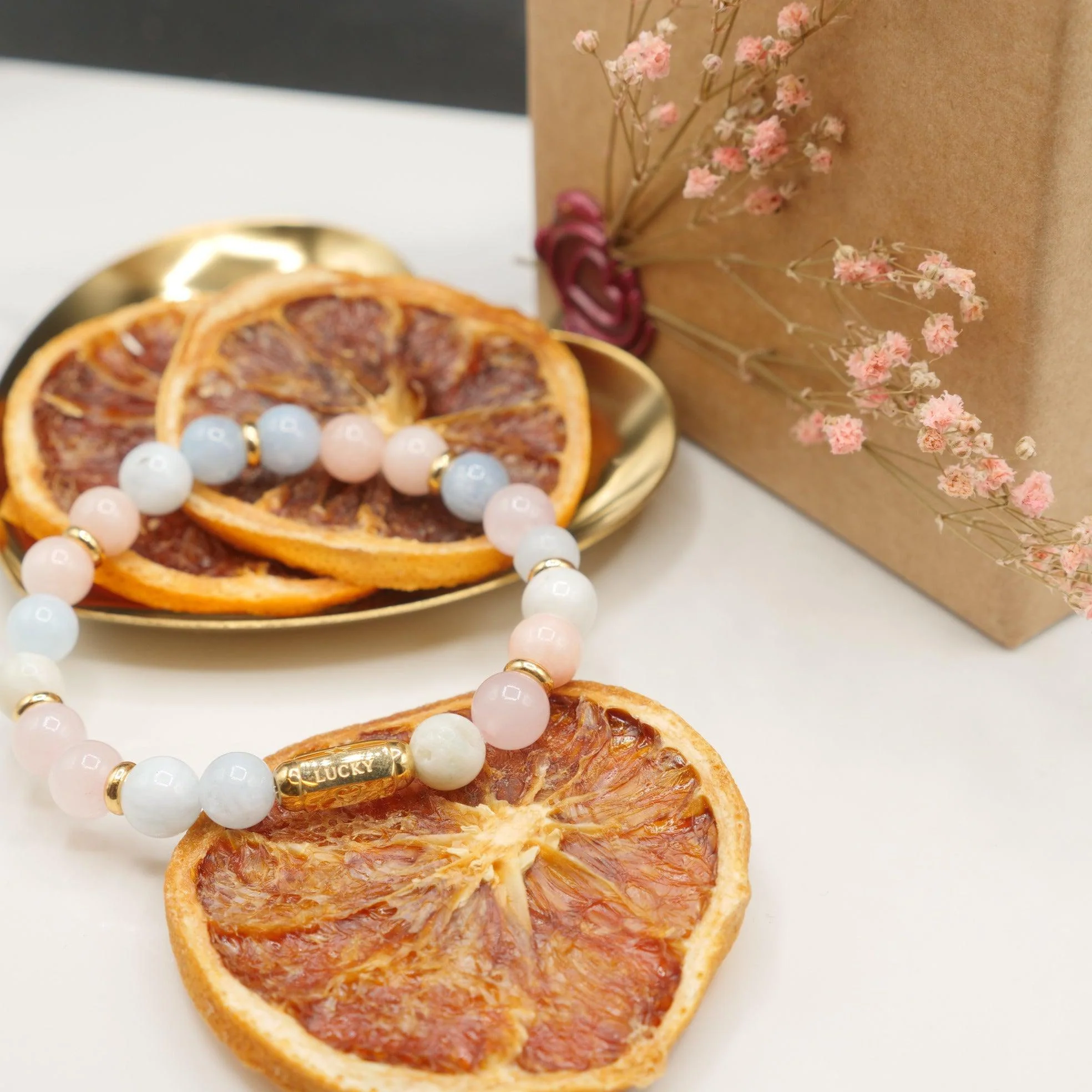 Bracelet en Pierre - Morganite
