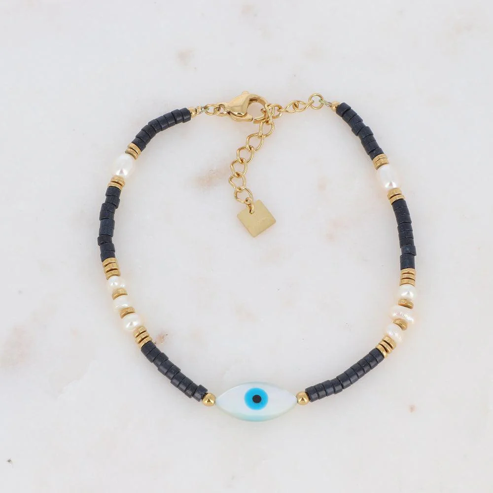 Bracelet Inès - Noir