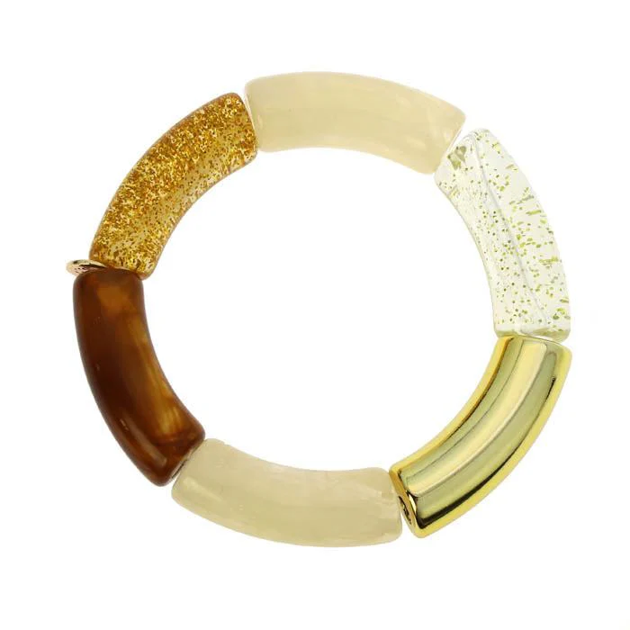 Bracelet jonc Lithos en résine