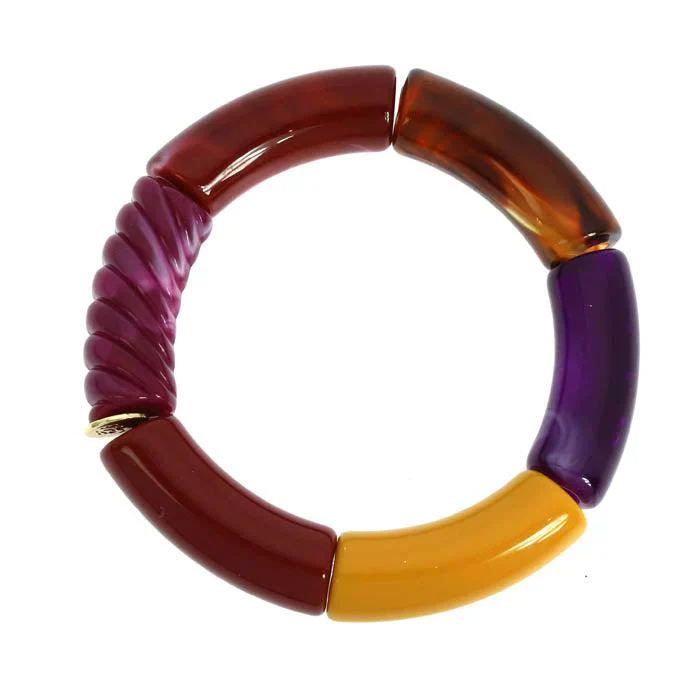 Bracelet jonc Lithos en résine