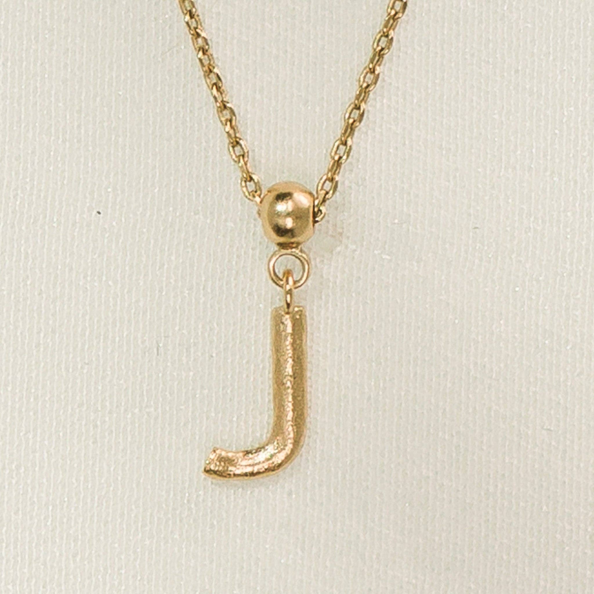 Breloque en forme de lettre | Bijoux en or, cadeau imperméable: B / Breloque seulement - Image 17