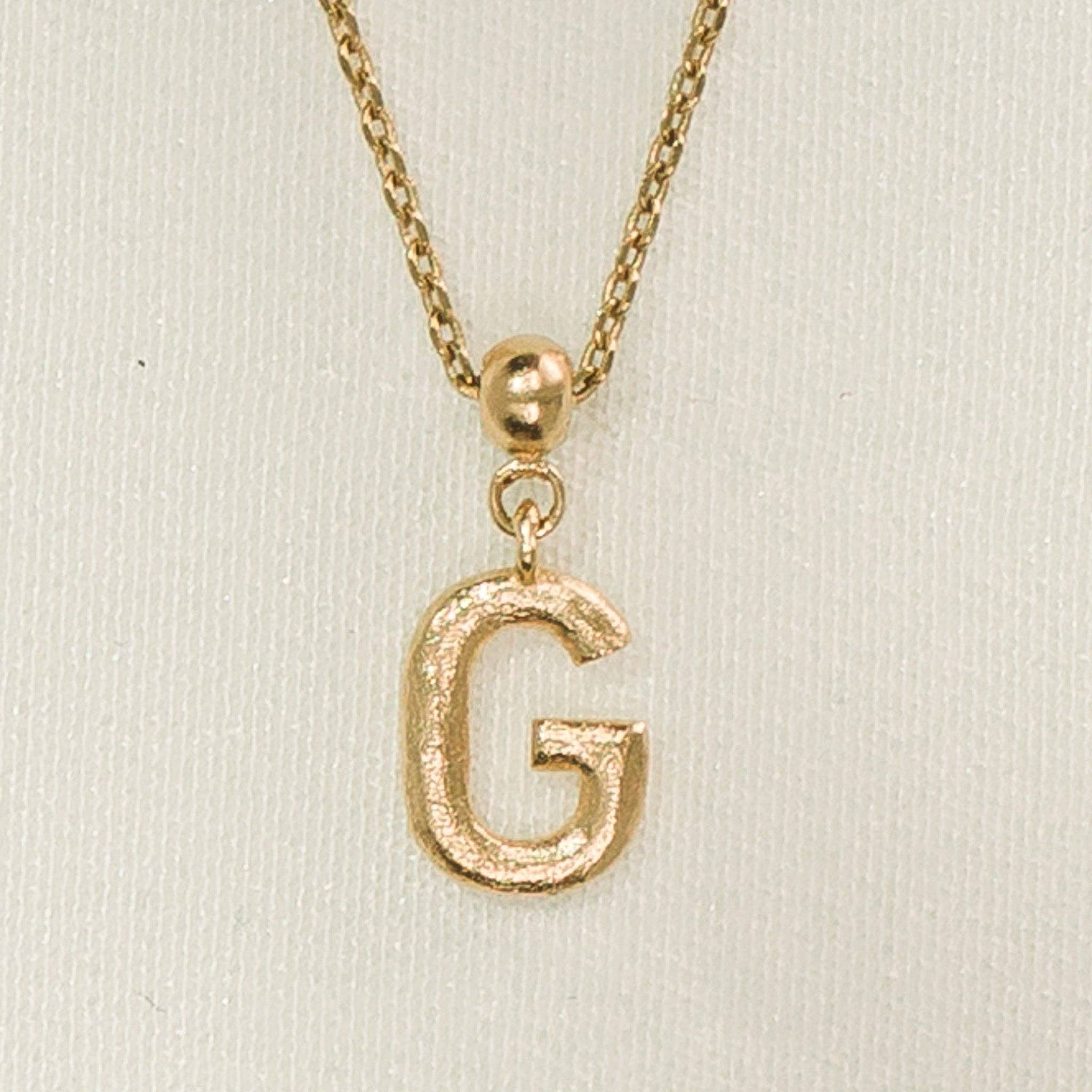 Breloque en forme de lettre | Bijoux en or, cadeau imperméable: N / Breloque seulement - Image 15