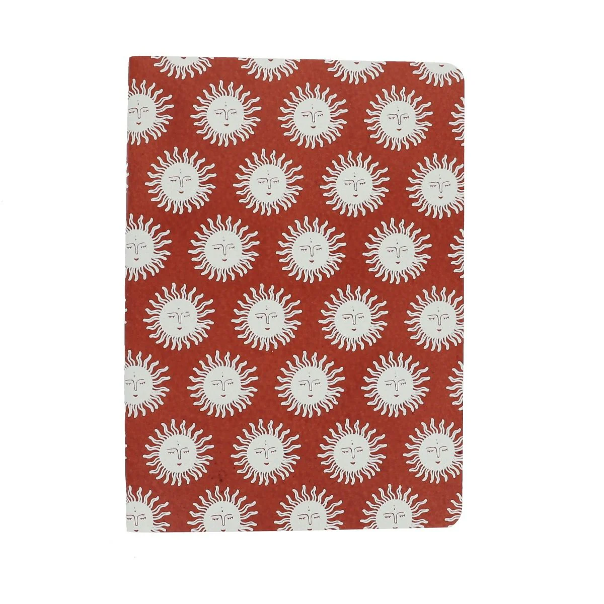 Carnet de notes Soleil marron