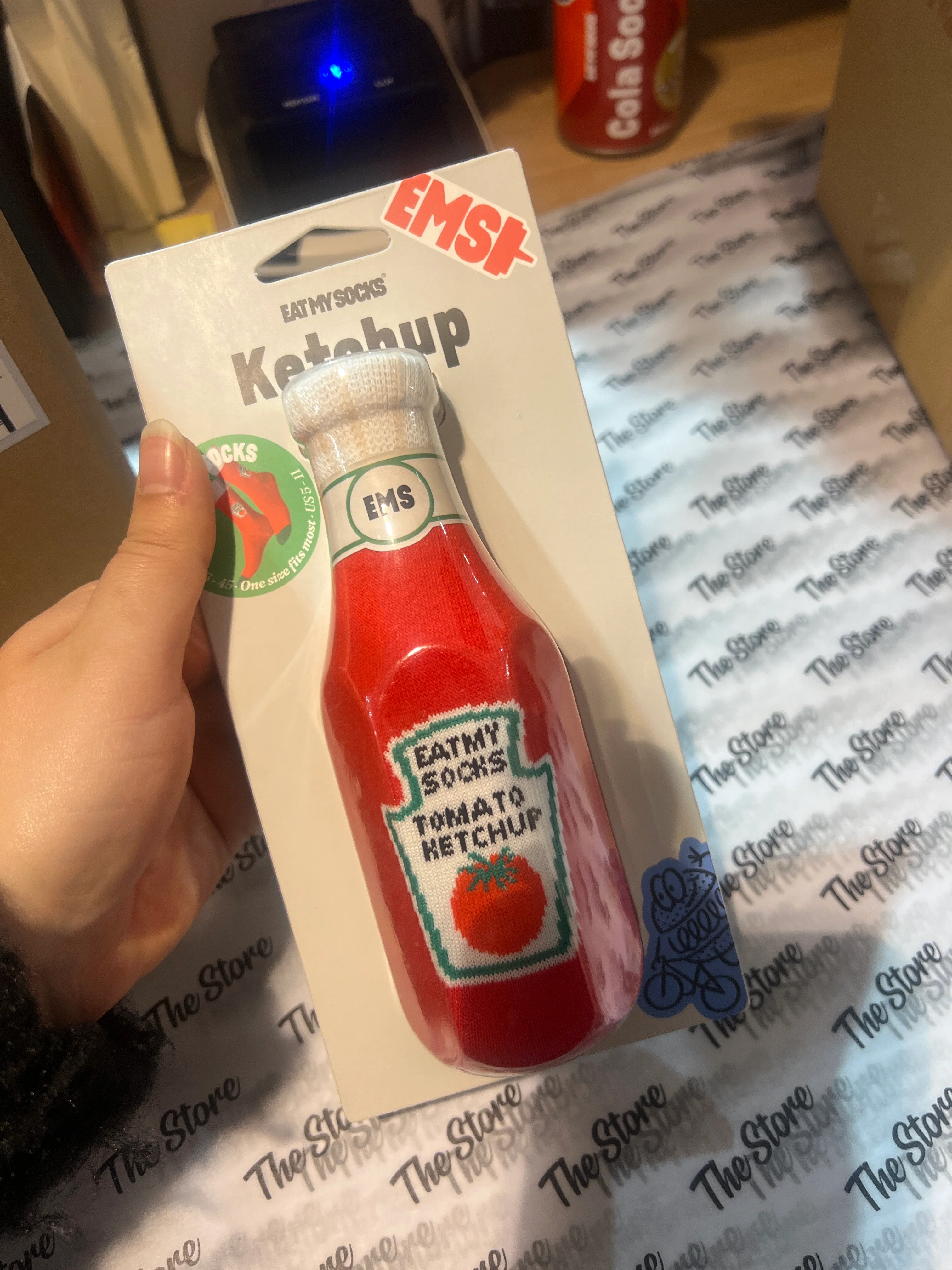 Chaussette Ketchup