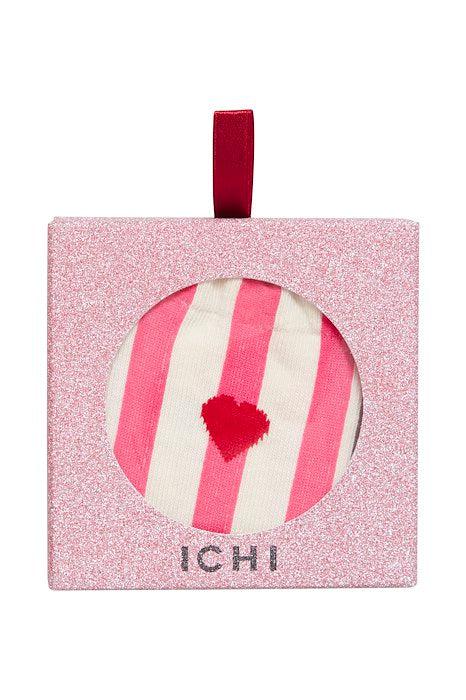 Chaussette Love I Box rayure - Image 2