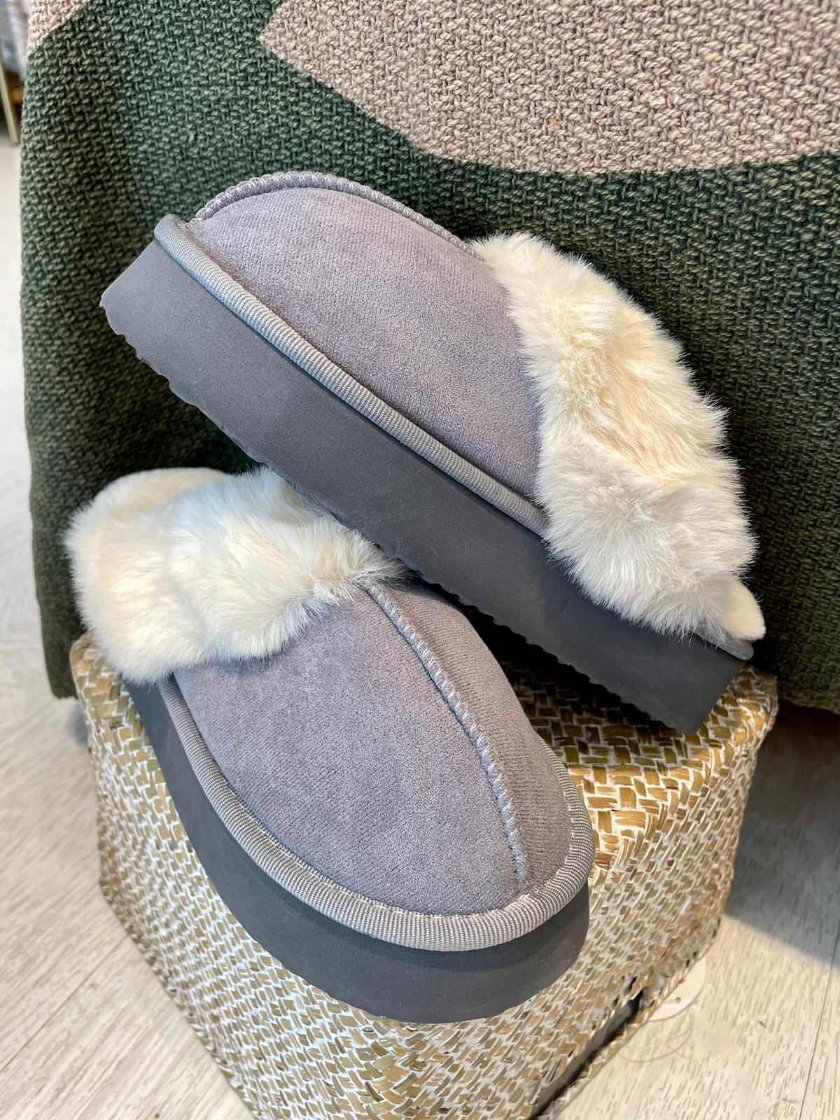 Chausson Big Milou I Gris