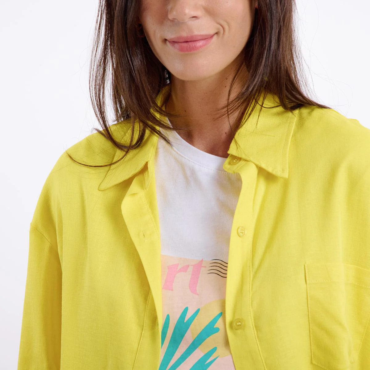 Chemise Cheina I Jaune - Image 2