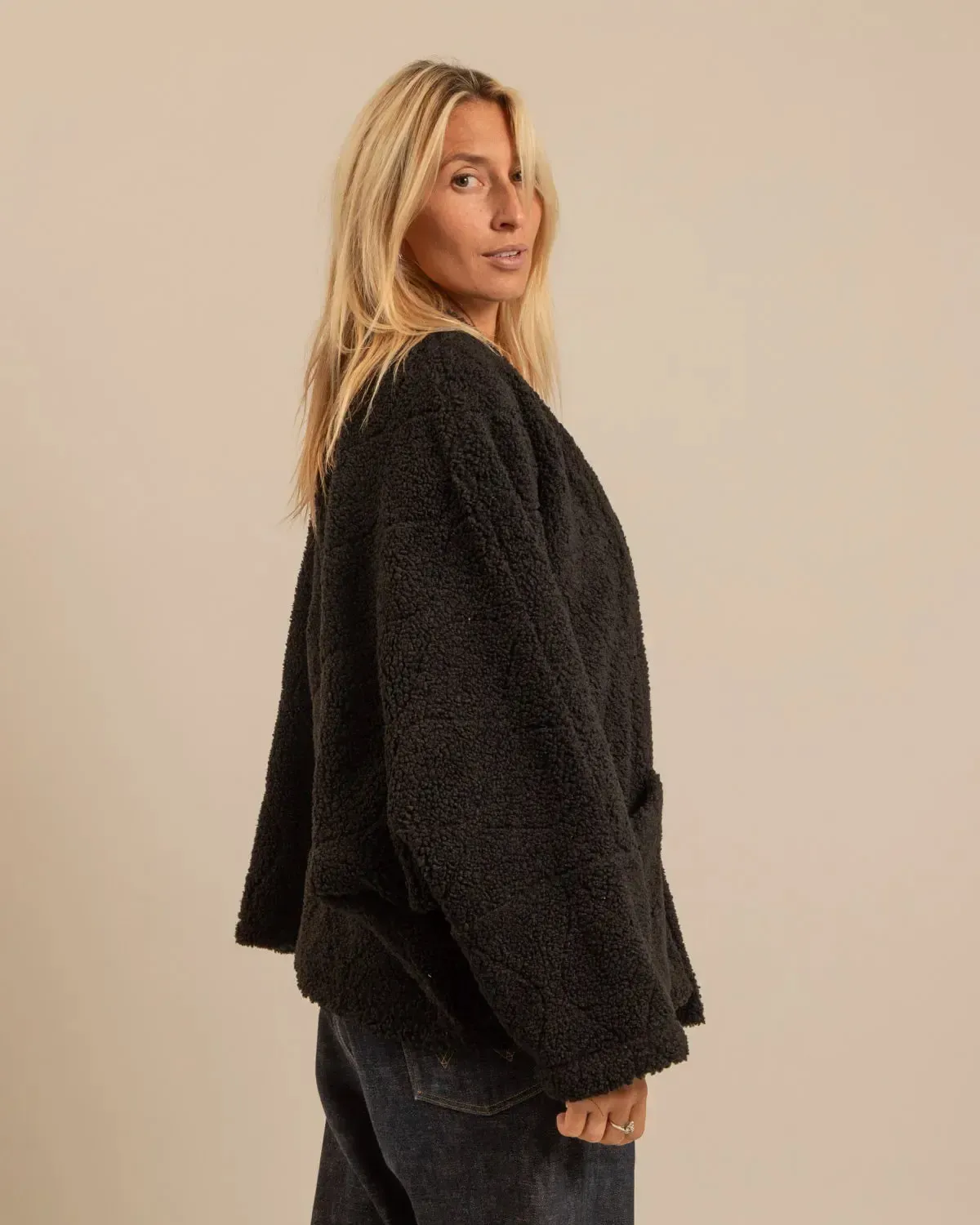 CHICAGO 6 NOIR SHERPA