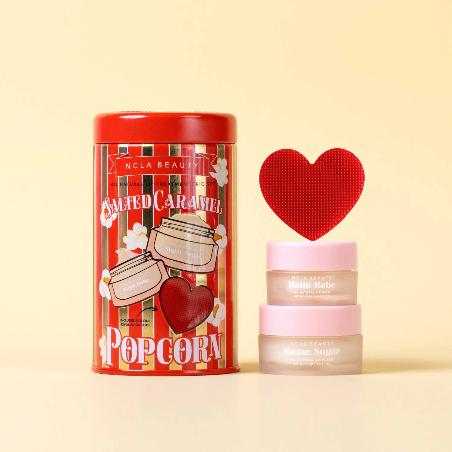 Coffret Cadeau Soin des Lèvres Caramel Salé pour les Fêtes - Image 2