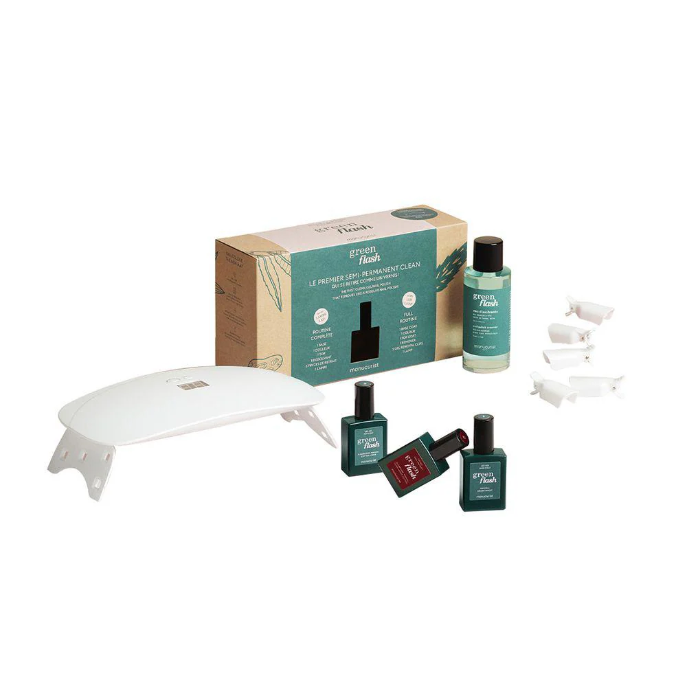 COFFRET GREEN FLASH - Dark Pansy - LED