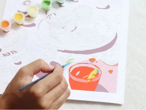 COFFRET PEINTURE AU NUMÉRO - SUMMER DREAMS PAR SUN LEE - Image 2