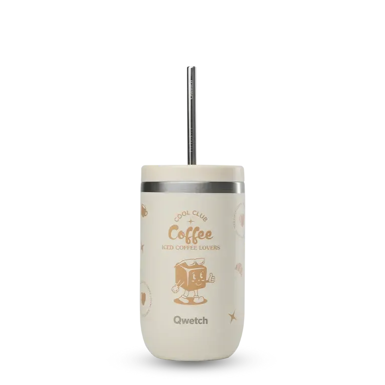 Cold cup isotherme inox - cool club - Sable - 470ml