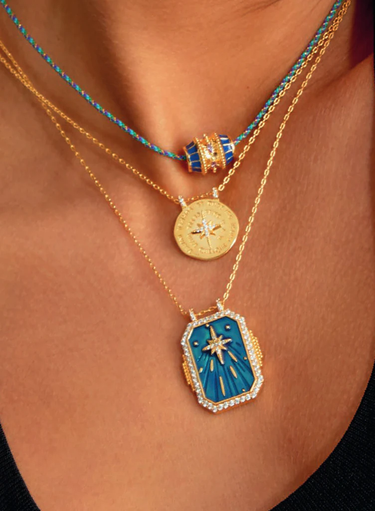 COLLIER - BLUE DIWALI BOHEME - Image 2