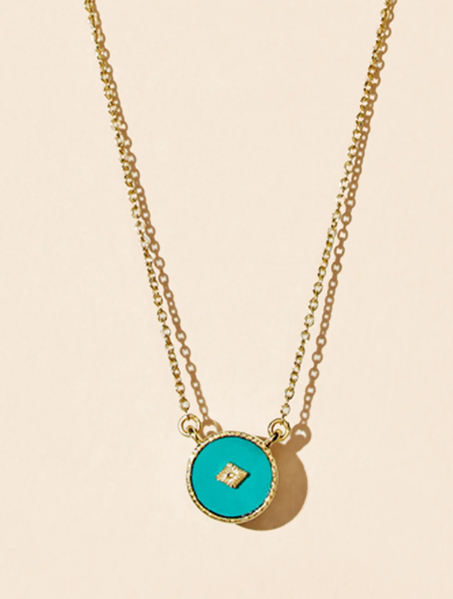 COLLIER SANJA - TURQUOISE