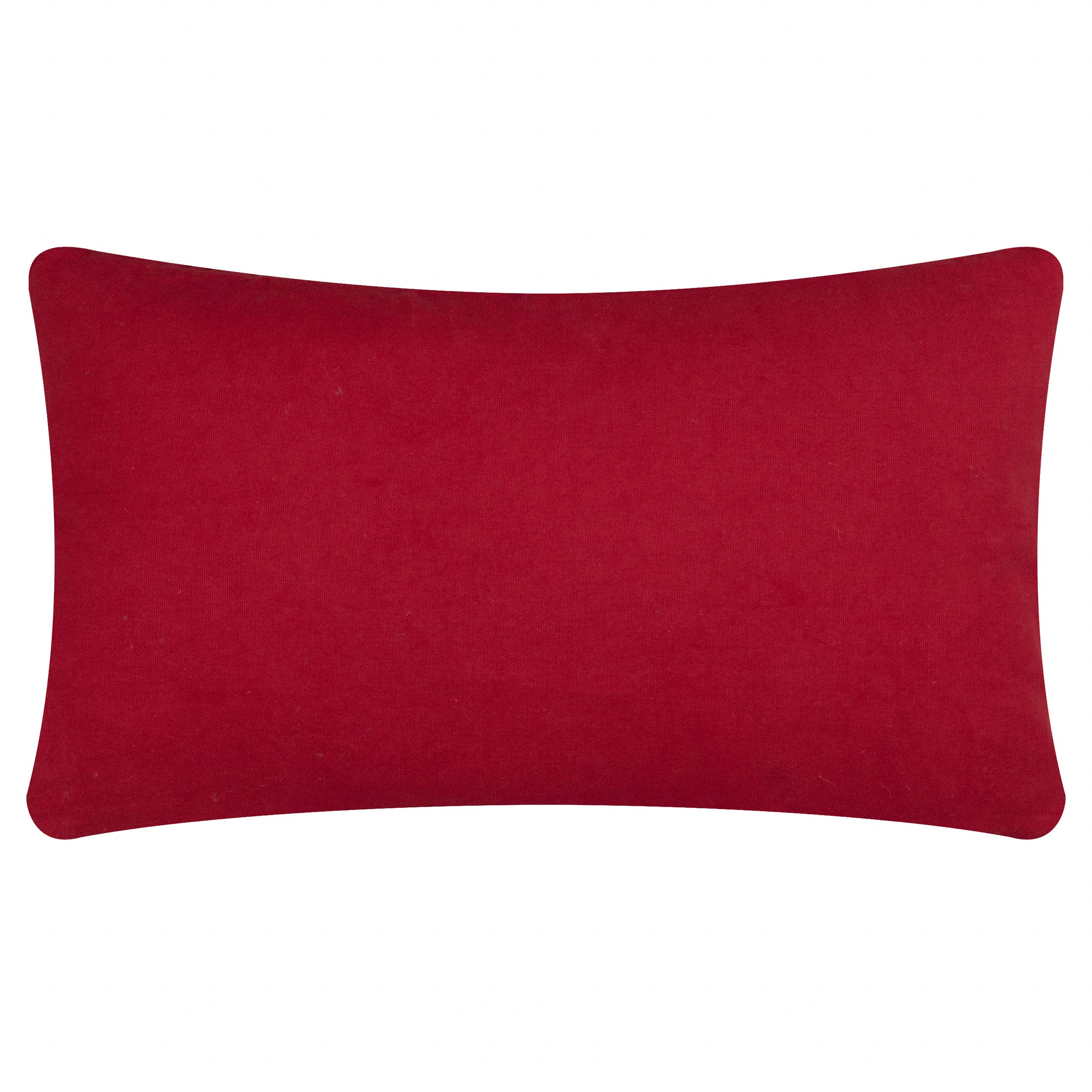 Coussin Touffeté Candy Fa La La Rouge/Blanc: Rouge/Blanc / Garni en polyester / 30 x 50 cm - Image 2