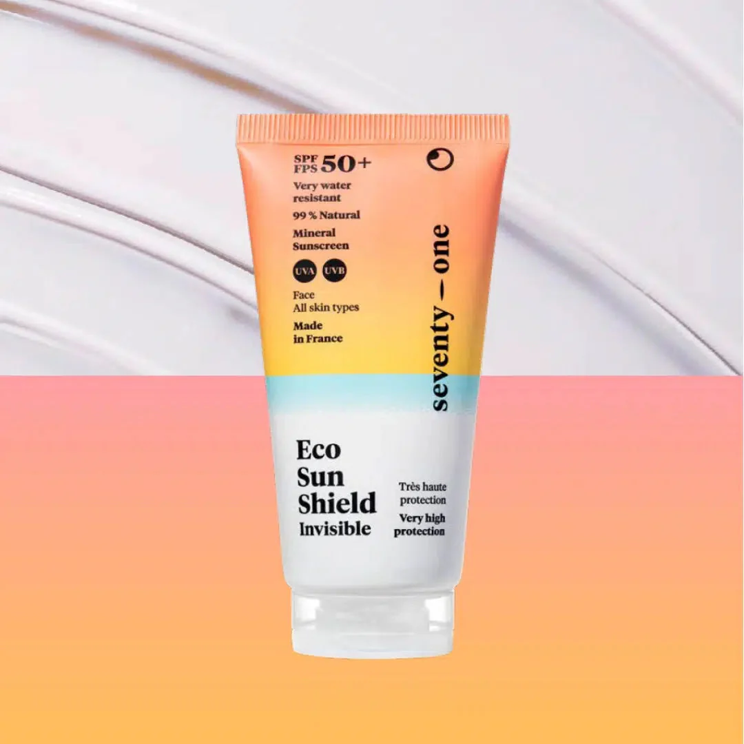 Crème solaire SPF50+ "Eco Sun Shield Invisible" - 50ml - Image 2