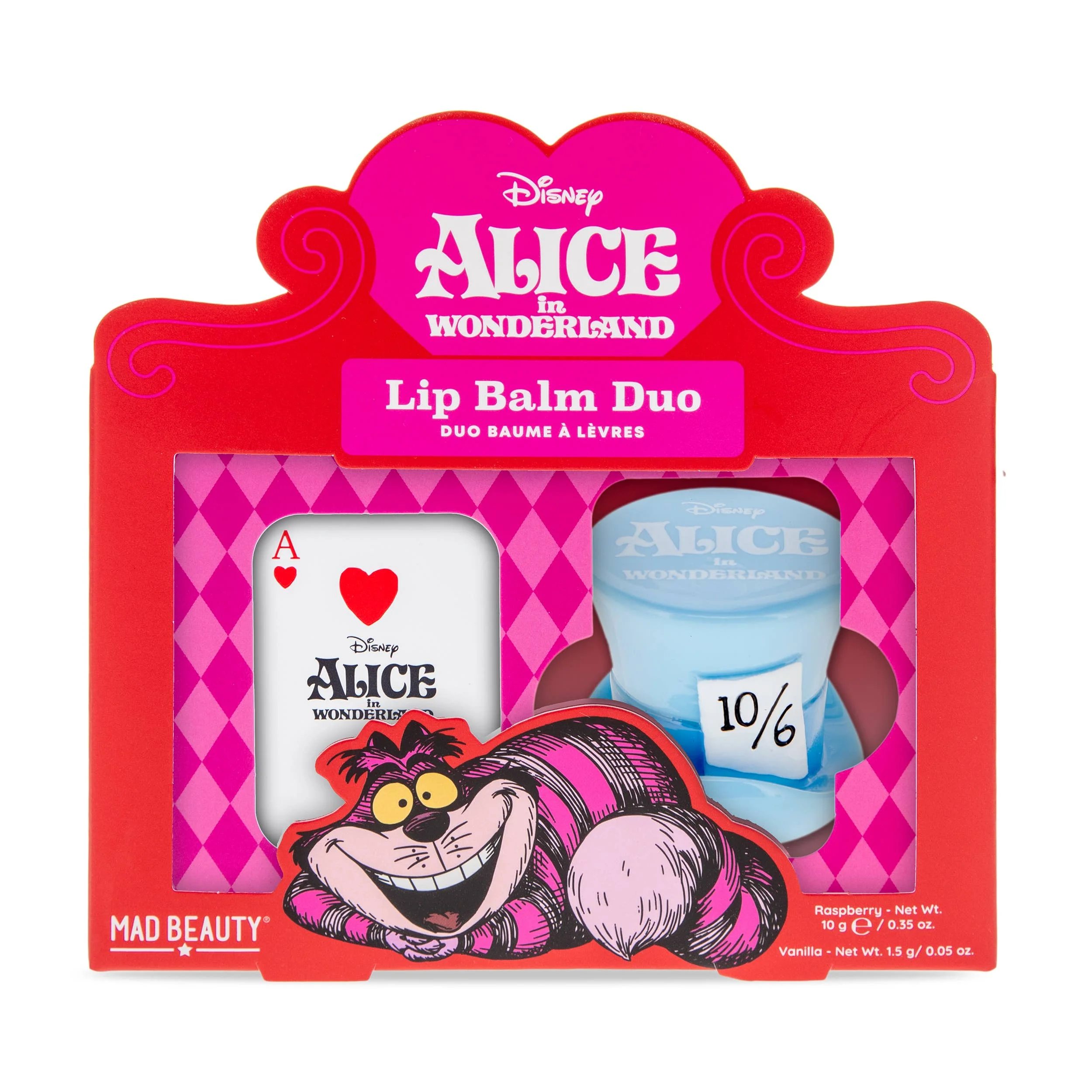 Duo de baumes à lèvres Mad Beauty Disney Alice au pays des merveilles - Image 2