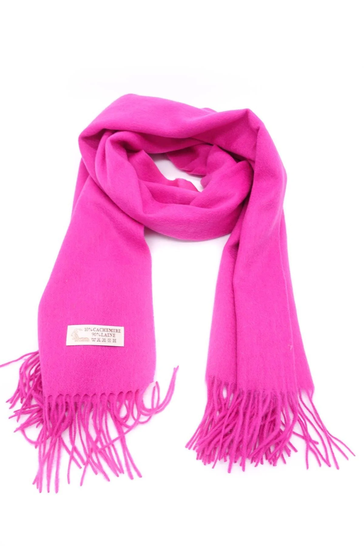 Echarpe laine I Fuchsia