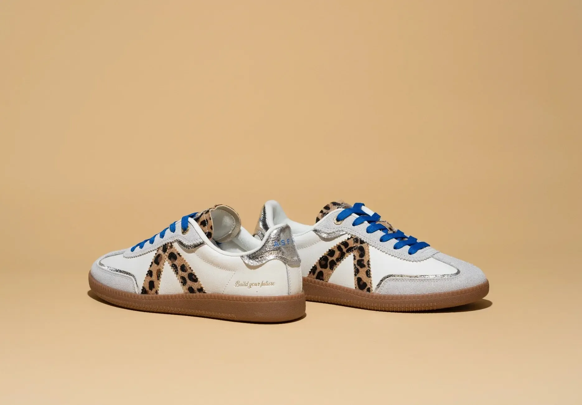 ELITE CLASSIC WHITE LEOPARD SILVER BLUE - Image 2
