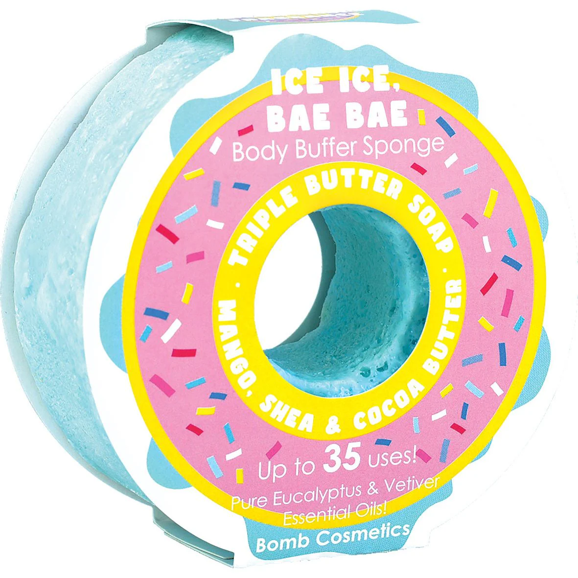 Eponde de douche infusée I Ice Ice, Bae Bae