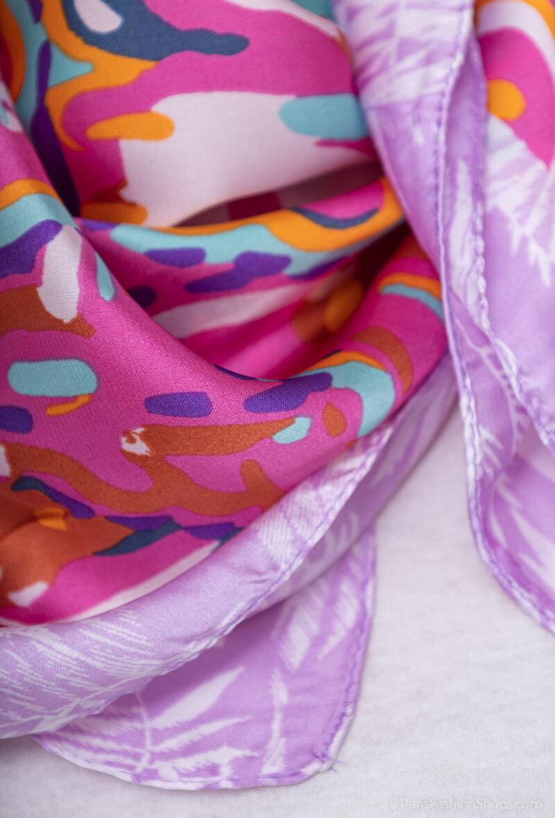 Foulard Flo I Fuchsia - Image 3