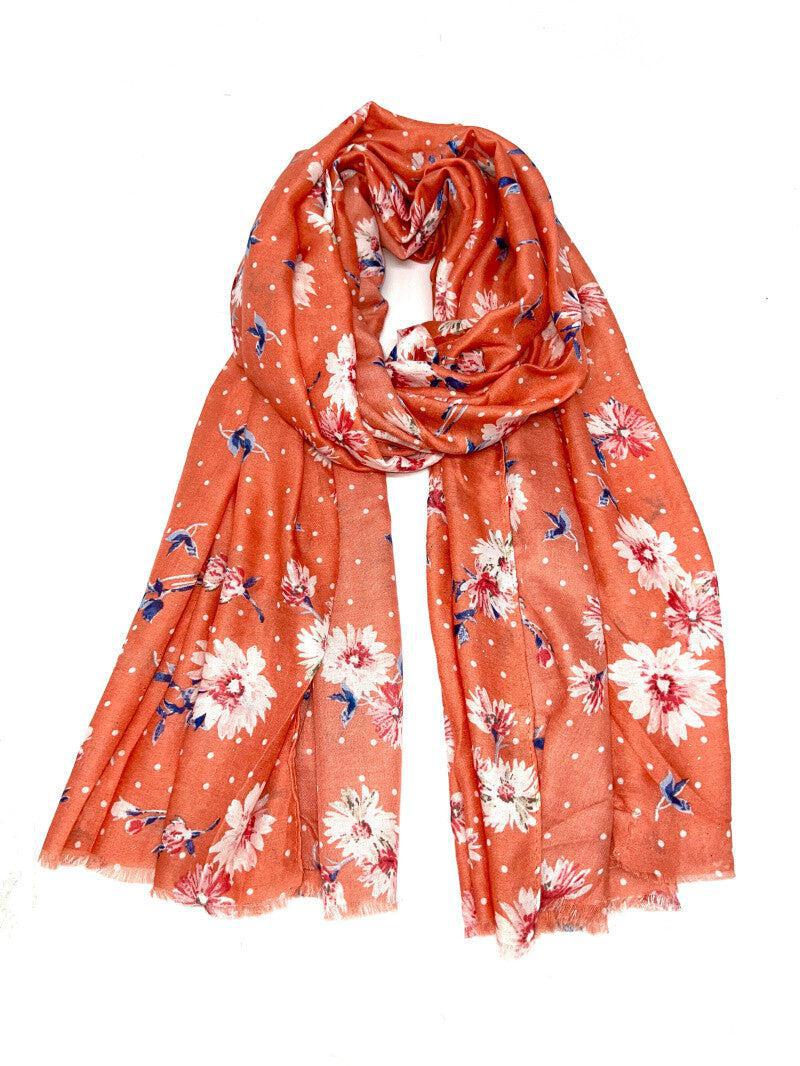 Foulard Linn I Corail