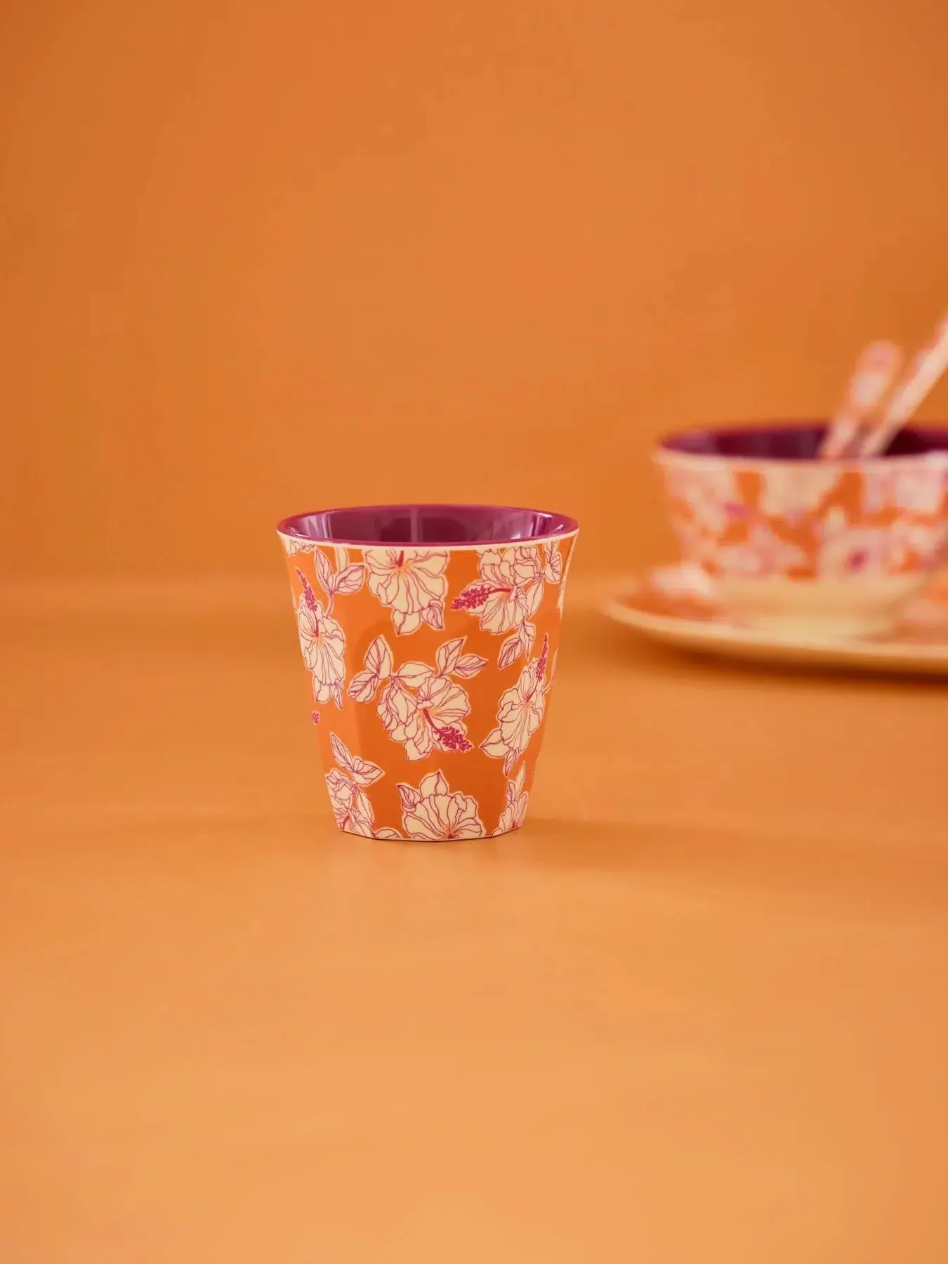 Gobelet en mélamine - Hibiscus