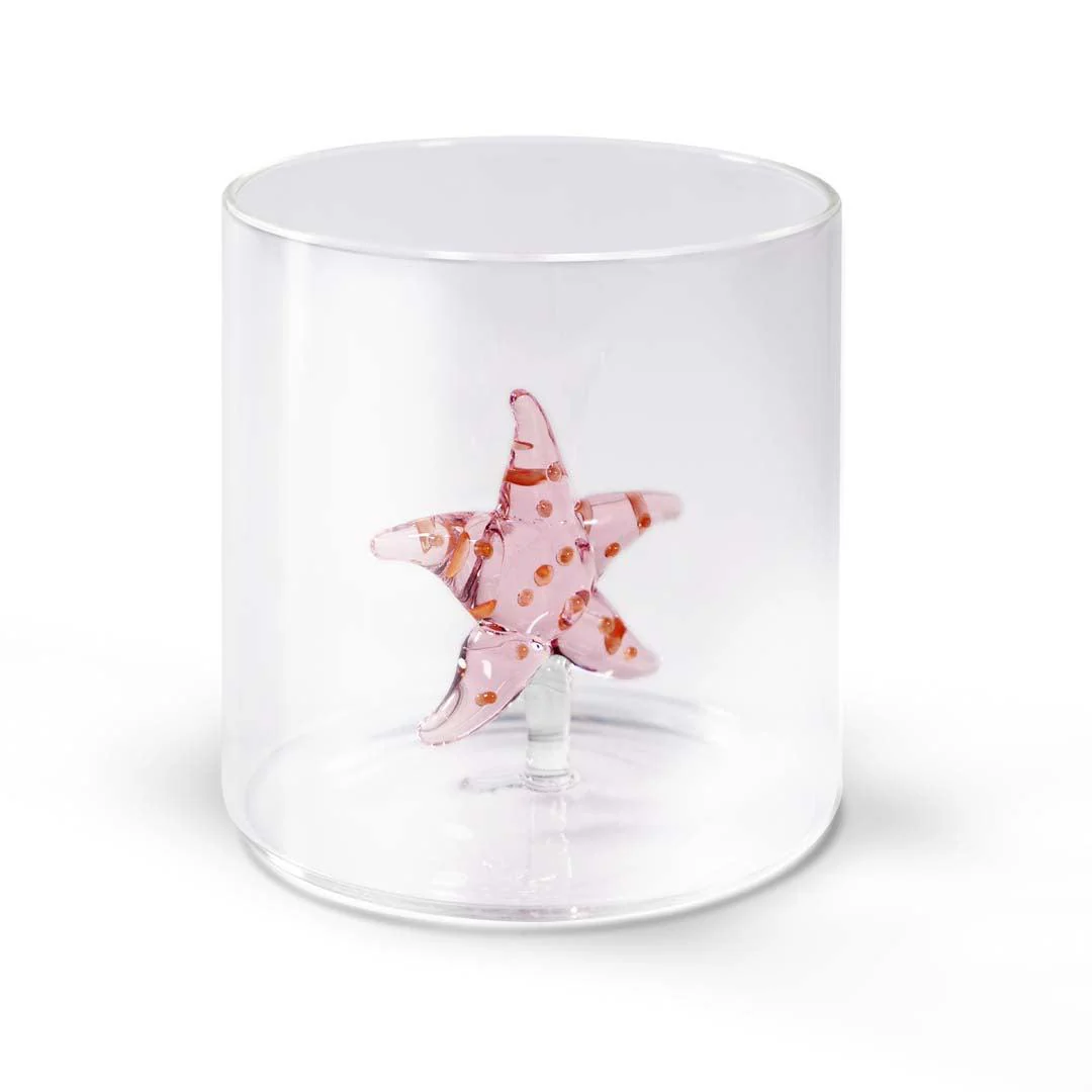 Gobelet en verre borosilicate I ETOILE DE MER