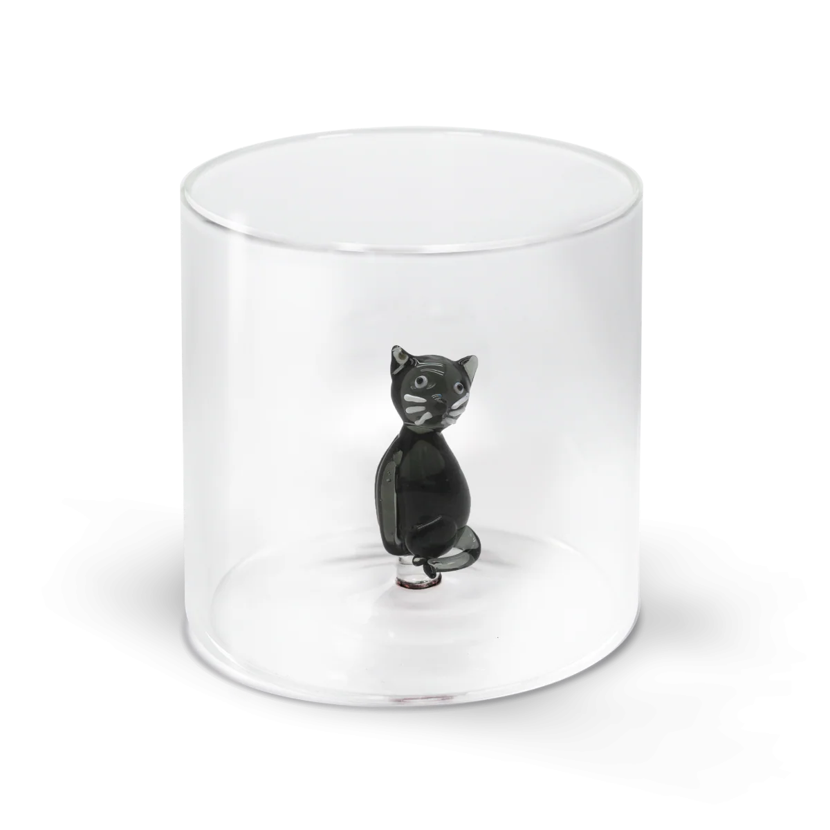 Gobelet en verre I Chat