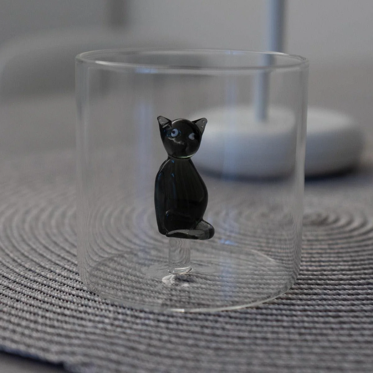 Gobelet en verre I Chat - Image 2