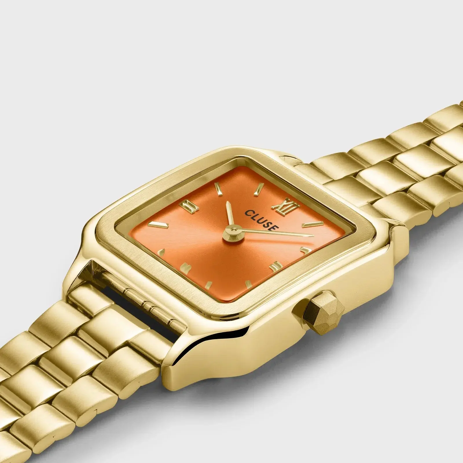 Gracieuse Petite Watch Steel, Apricot, Gold Colour - Image 2