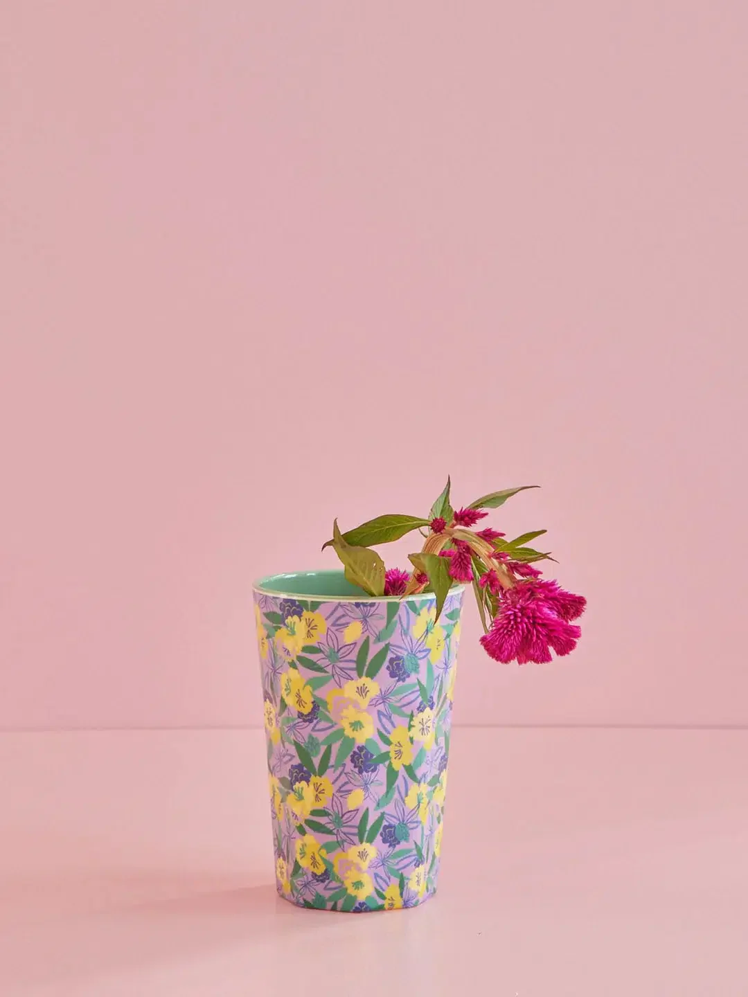 Grand gobelet en mélamine - Fancy Pansy Prints