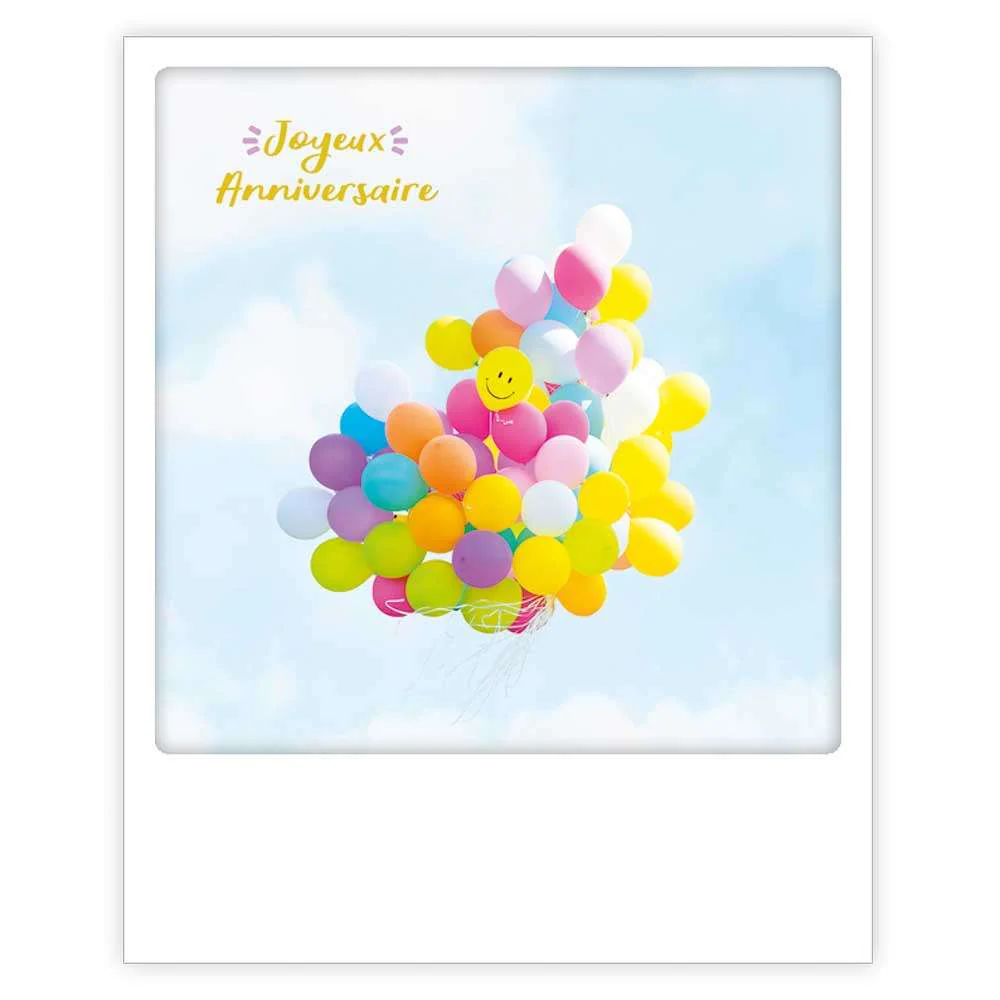 joyeux anniversaire ballons