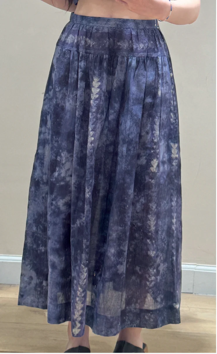 JUPE OUMA I TIE & DYE BLEU