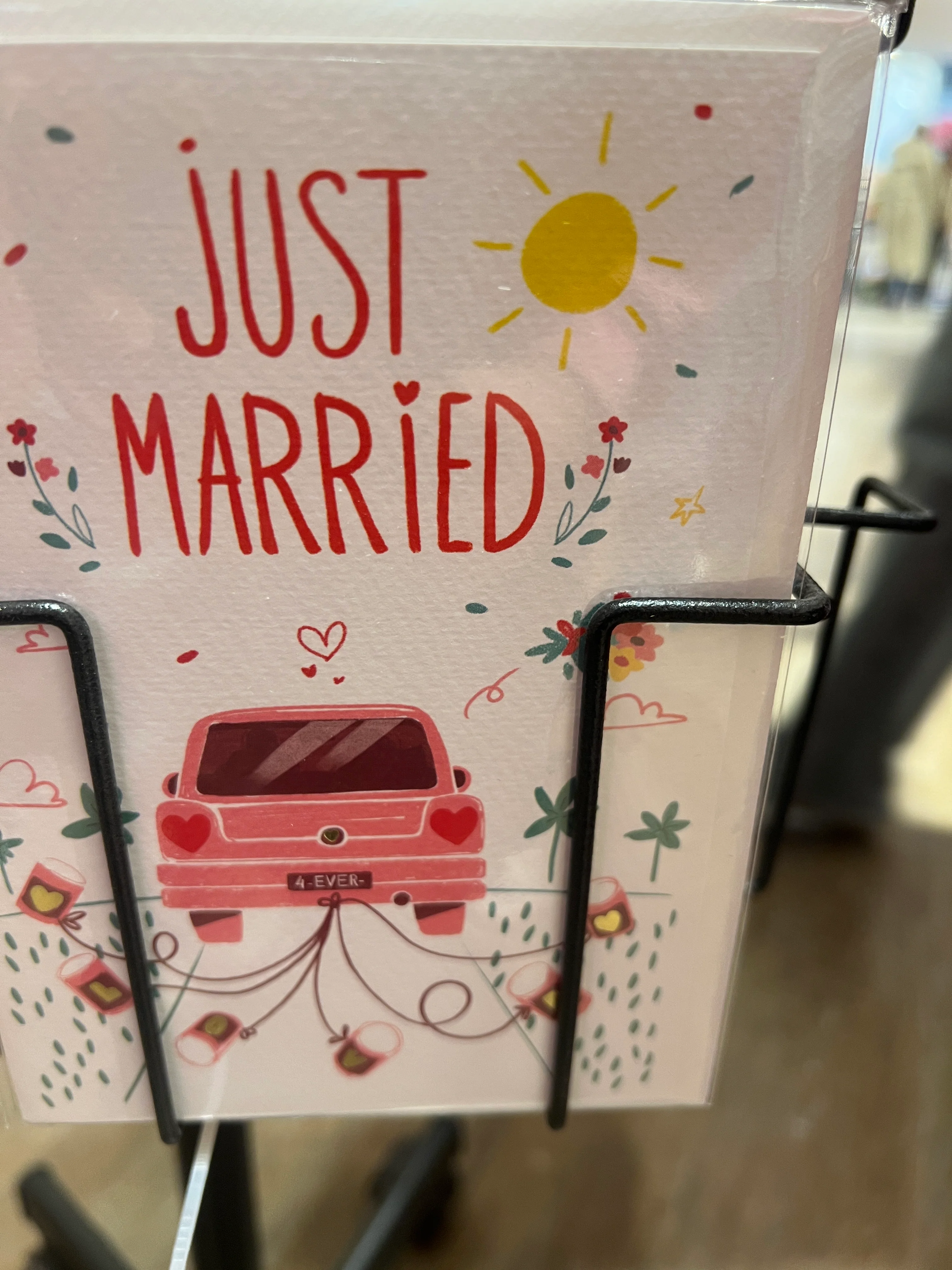 Just married