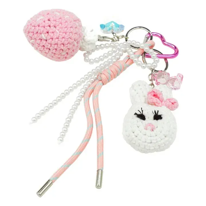 Kit DIY Crochet Bag Charms - Glam Pink - Image 2