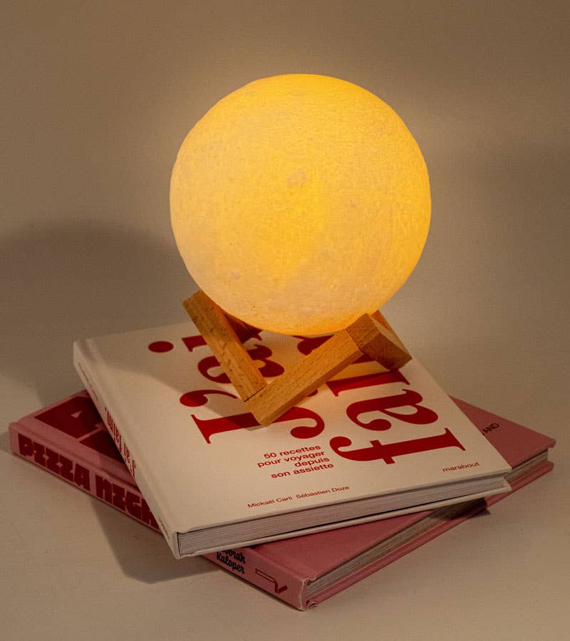 Lampe lune lumineuse
